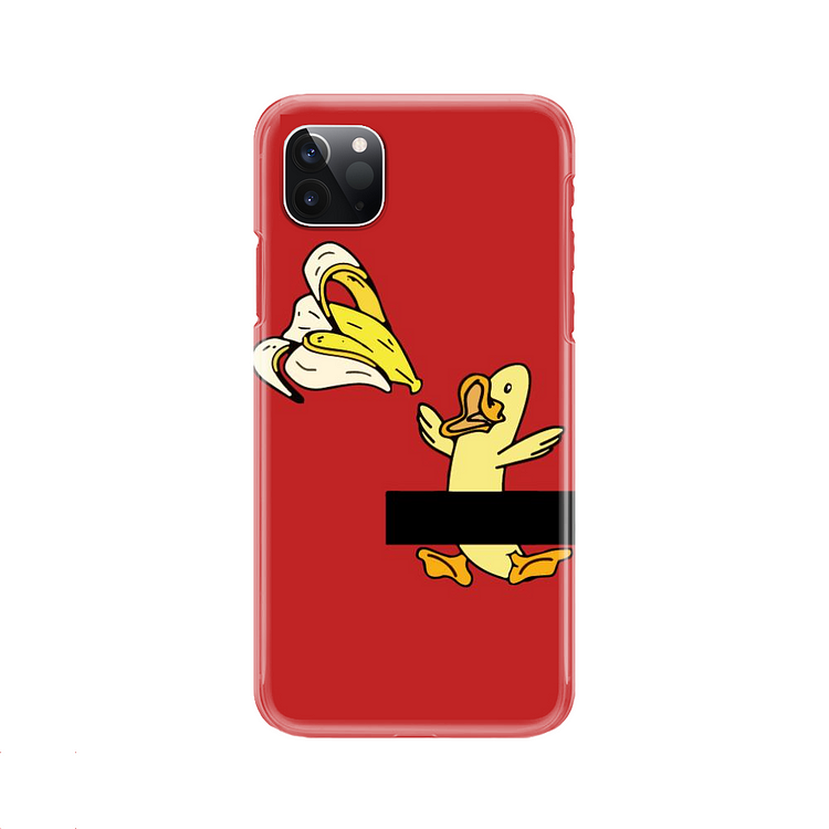 Banana Duck Peeling Clothes, Fruit iPhone Case