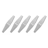 5x Metal Grass String Trimmer Blades Lawn Mower Garden Cutter Replacement