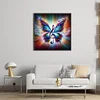 Colorful Musical Butterfly-11CT Stamped Cross Stitch 40*40cm