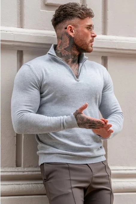 Long Sleeve Quarter Zip Sweater 🎉(Buy 2 Free Shipping)
