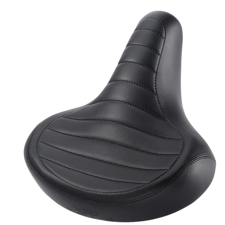 Comfortable Bike Seat for Long Rides and Outdoor Cycling - Oldie Bike Saddle  – Retro Leather Saddle – Waterproof bike Saddle