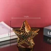 Creative Golden Star Heart Tree Candle Holder