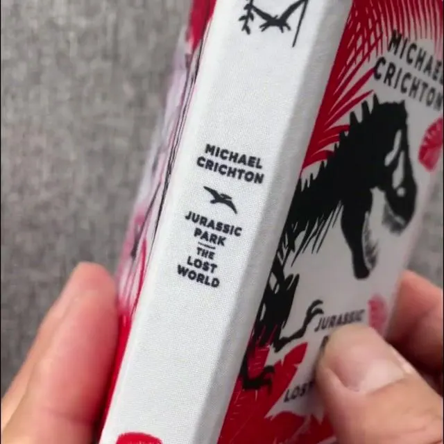 Jurassic Park by Michael Crichton Book Wallet
