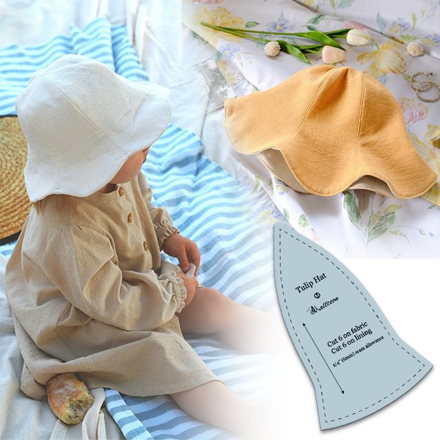 DIY Tulip Hat Tutorial With Template DIY Tulip Hat Tutorial With Template