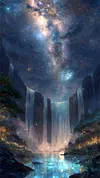 Luxury AB Velvet Diamond Painting Kit - Landscape