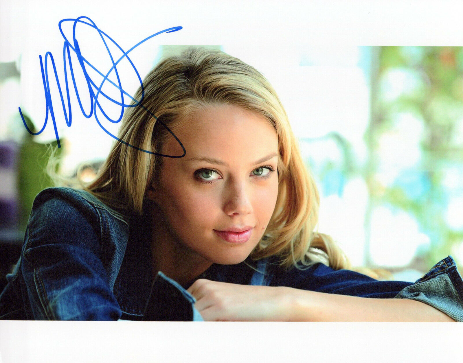 Melissa Ordway glamour shot autographed Photo Poster painting signed 8x10 #2