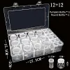 Pumpkin-Shaped Bottle Diamond Painting Storage Container, Diamond Embroidery Accessories Rhinestones Tools Organizer Box
