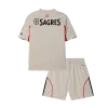 Benfica Away Kids Soccer Jerseys Kit 2025/26