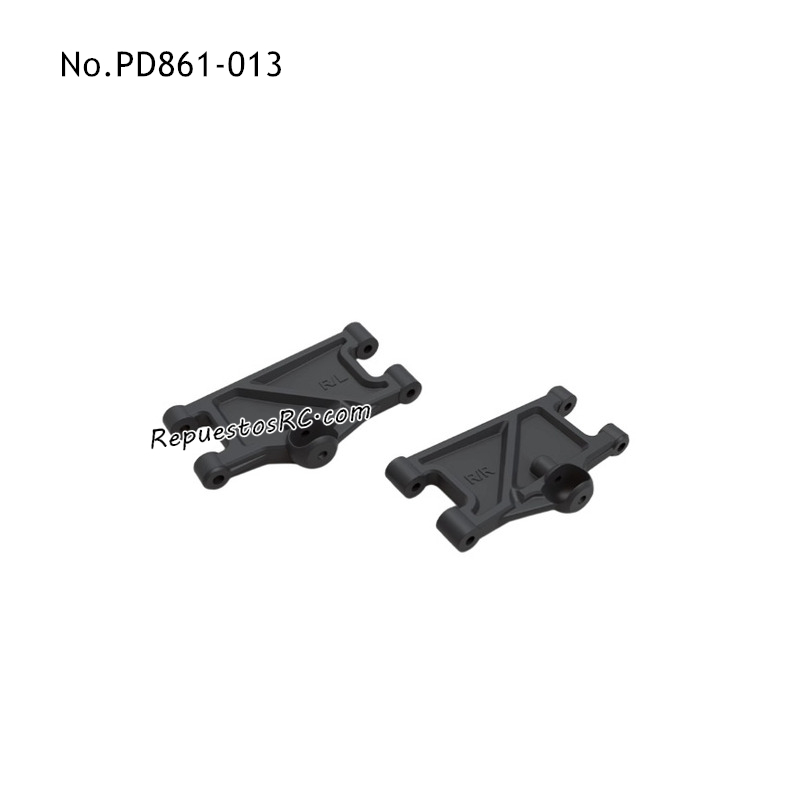 PD RACING TK10 Piezas para Coches RC Brazo Oscilante Trasero Inferior PD861-013
