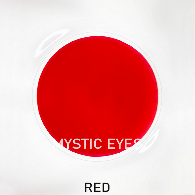 CrazyLab Mystic Red Circle Lenses