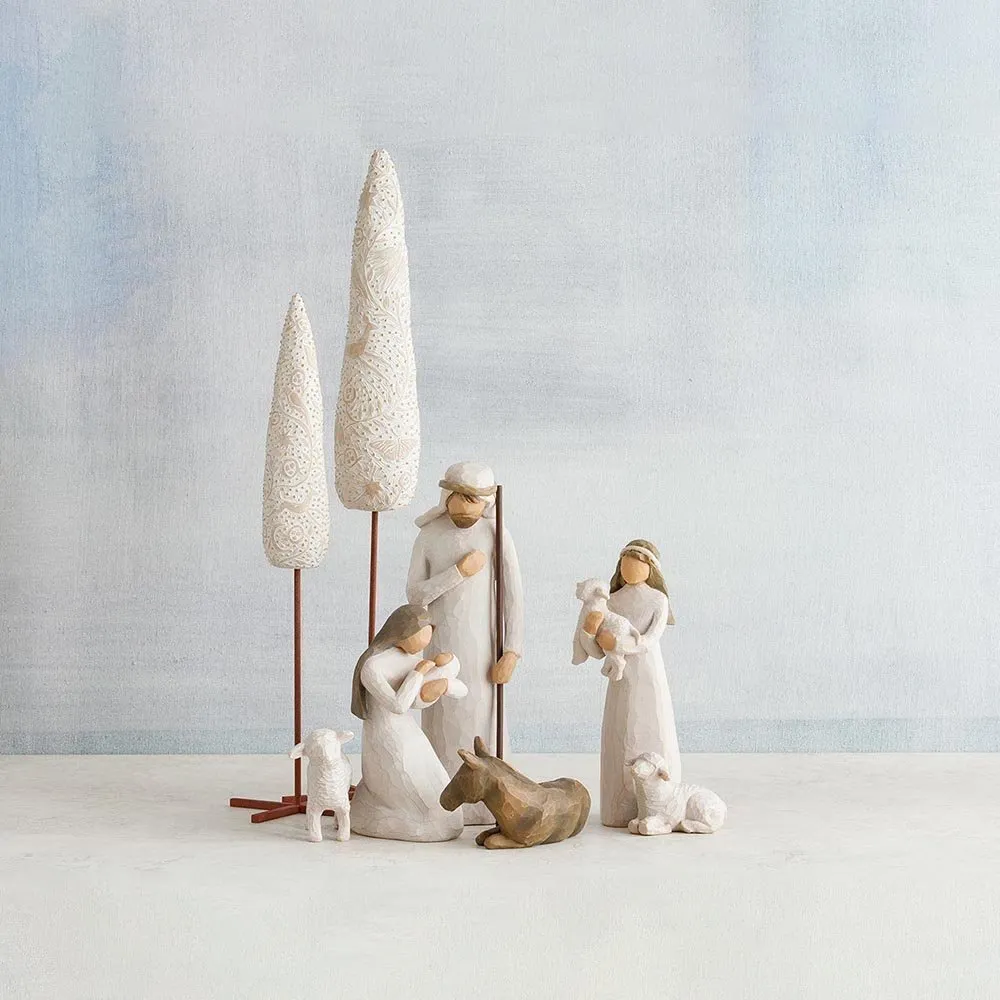 Cypress Trees Figurines