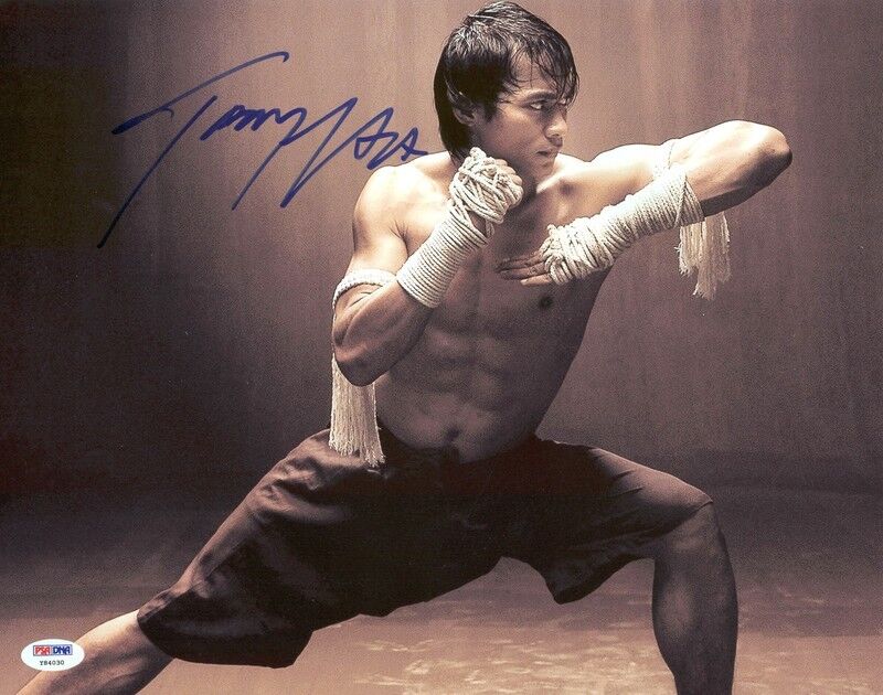 Tony Jaa AKA Tatchakorn Yeerum Signed Authentic 11X14 Photo Poster painting PSA/DNA #Y84030