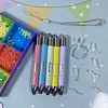 7 in 1 Luminous USB Rechargeable Lighting Diamond Drawing Drill Pen Set