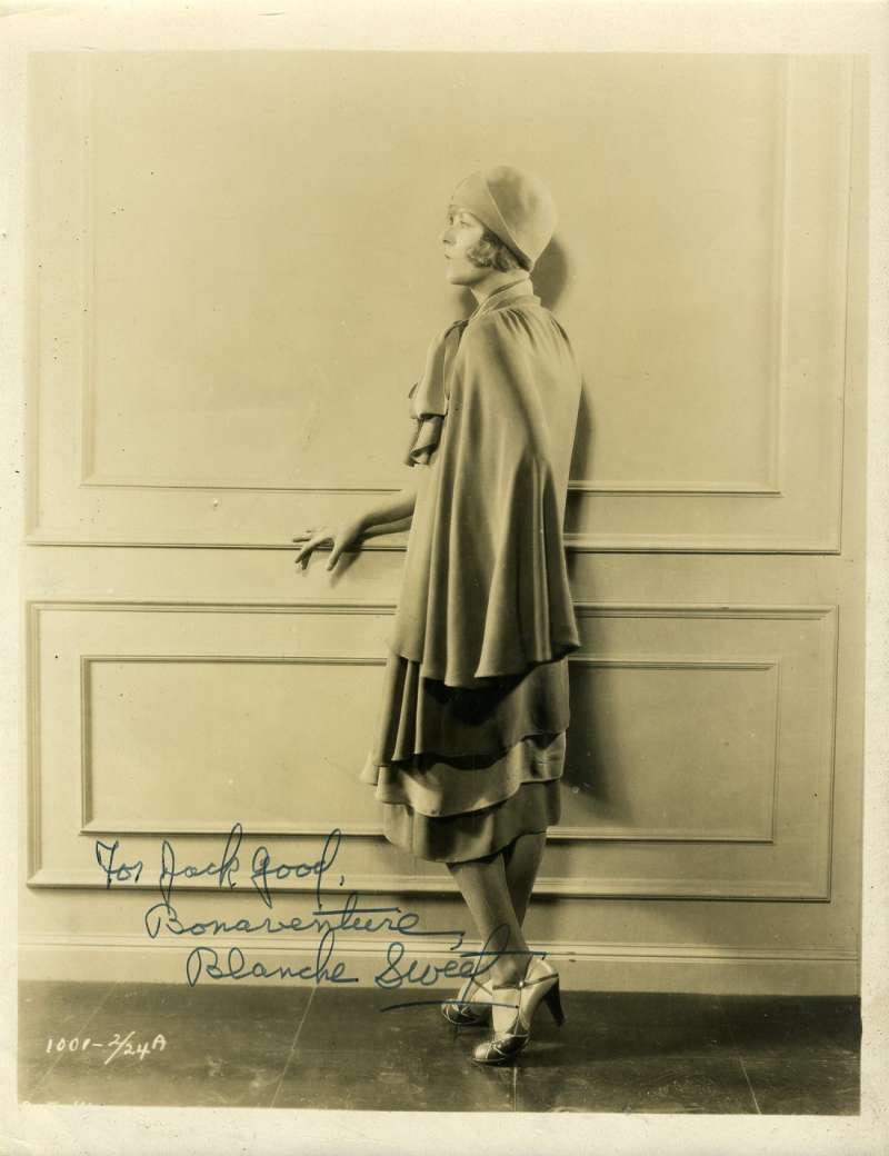 Blanche Sweet Hand Signed Jsa Coa 8x10 Photo Poster painting Authenticated Autograph