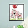 Bunny - 14CT Stamped Cross Stitch 17*18cm/6.69*7.09in(Brand)