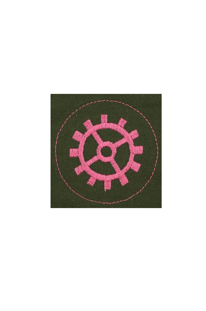  Wehrmacht Tropical DAK Motor Or Armor Mechanic 3Nd Class Sleeve Trade Insignia German-Uniform
