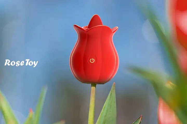 Rose Tongue-Licking Clit Vibrator  Fresh Drop 2026, Nearly Silent