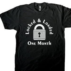 pornhint Pornhint Male Chastity Sissy Boy BDSM Femdom Submissive Cock Locking - Locked One MONTH - Men's T-shirt Screen Printed!