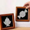 12Pcs DIY Pearl Painting Dessert for Home Wall Decor(15x15cm)