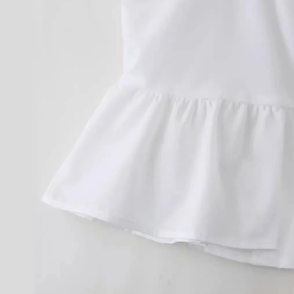 Nigikala Nigikala Women's Clothing INS Net Red Explosion White Bow Repair Body Slim Thin Sling Coat