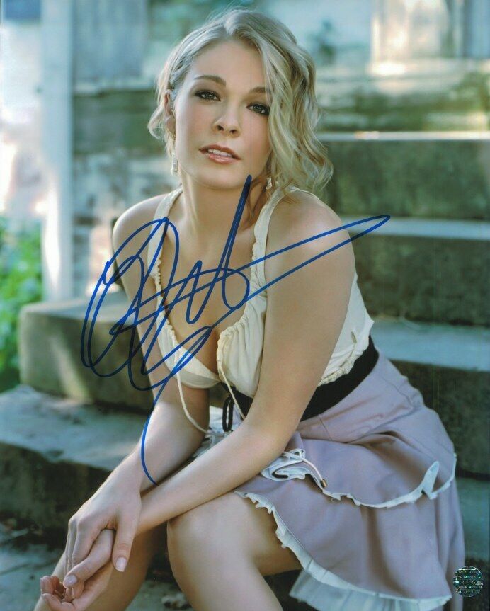 LEANN RIMES Autographed Original 8x10 Photo Poster painting LOA TTM