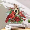 Diamond Painting Acrylic Cardinal  Desktop Decorations Ornaments for Adults Beginner