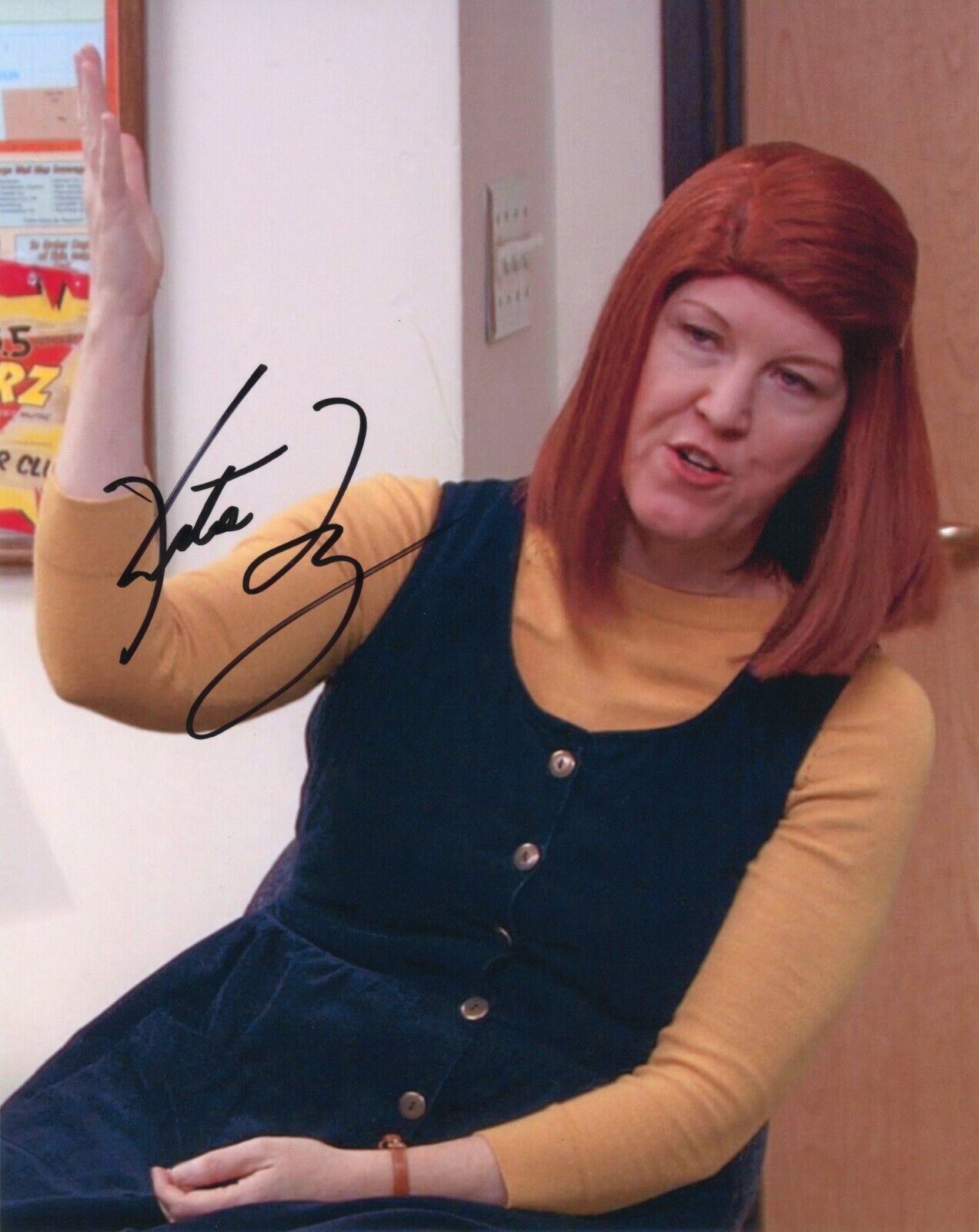 ~~ KATE FLANNERY Authentic Hand-Signed THE OFFICE