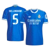 BELLINGHAM #5 Real Madrid Third Away Authentic Soccer Jersey 2025/26