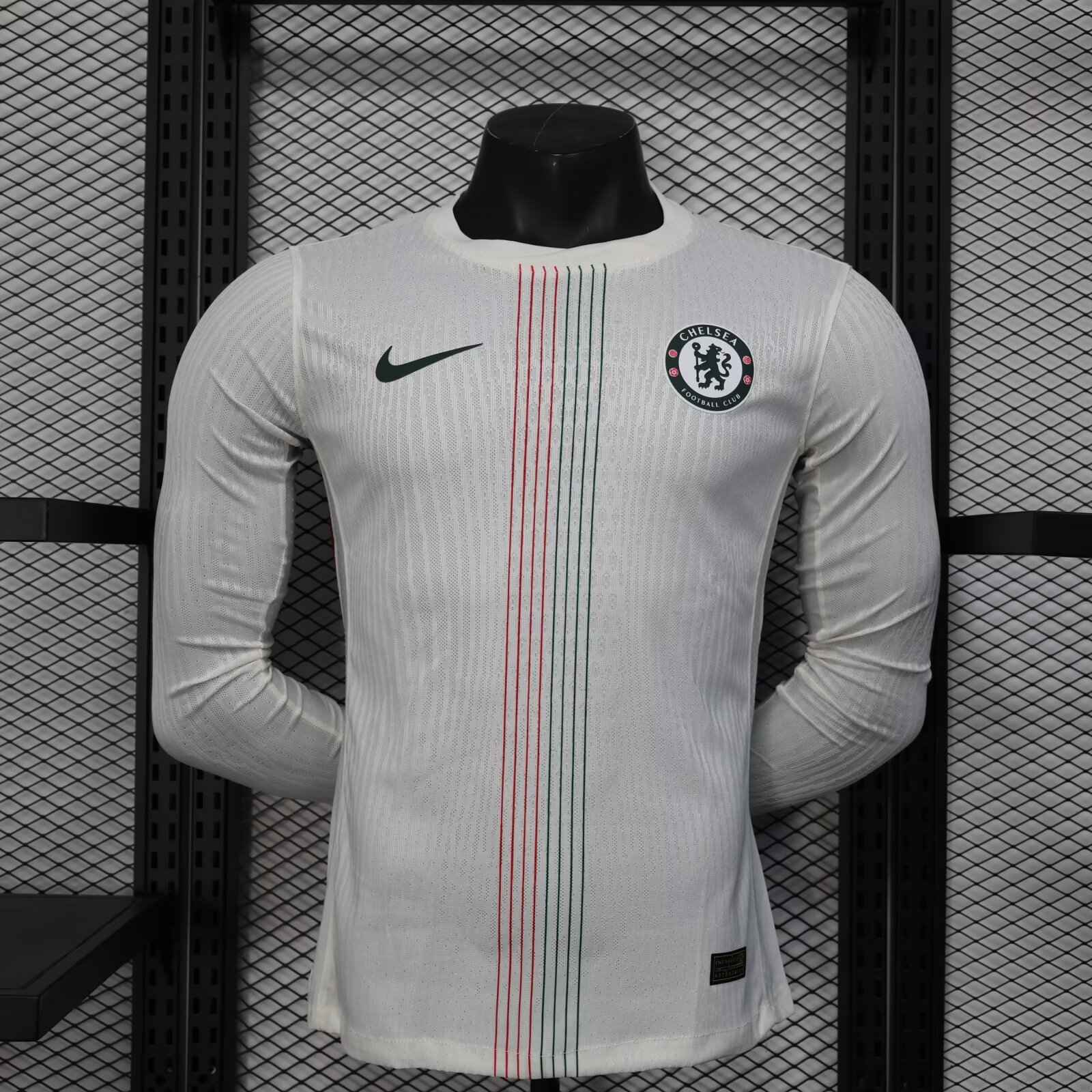 2025/2026 Player Version Long Sleeve Chelsea Away Football Shirt 1:1 Thai Quality（The player version jersey is a bit tight, please pay attention to the size selection）