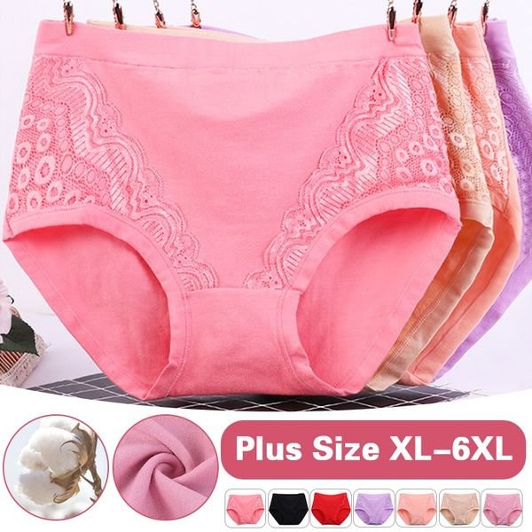 ⏰New Years Sale - 50% Off ✨ Plus Size High Waist Leak Proof Cotton Panties