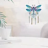 Diamond Painting Acrylic Dragonfly Wind Chimes for Window Wall