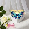Butterfly DIY Diamond Painting Heart-Shaped Jewelry Box Decorative Storage Case