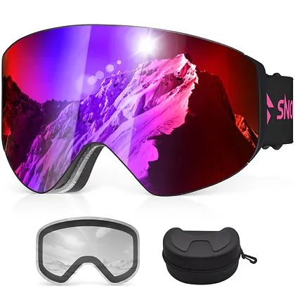 Snowalva Ski Goggles Collection | OTG, UV400, Anti-Fog