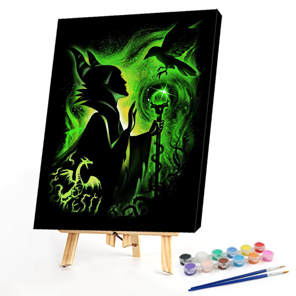

40*50CM - Paint By Numbers - Witch, 501 Original
