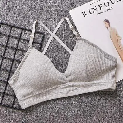 Women's Seamless Thin Bra Free Steel Wire Bra Open Back Seamless Bra for Women's Sexy Lingerie