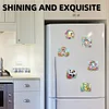 (US Local)6Pcs Acrylic  Animals Diamond Painting Fridge Magnet for Whiteboard