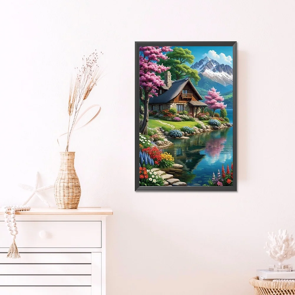 Partial AB Diamond Painting - Full Round Drill - Scenery(Canvas|45*65cm)