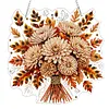 Autumn DIY Diamond Painting Acrylic Special Shape Pendant Hanging Kit
