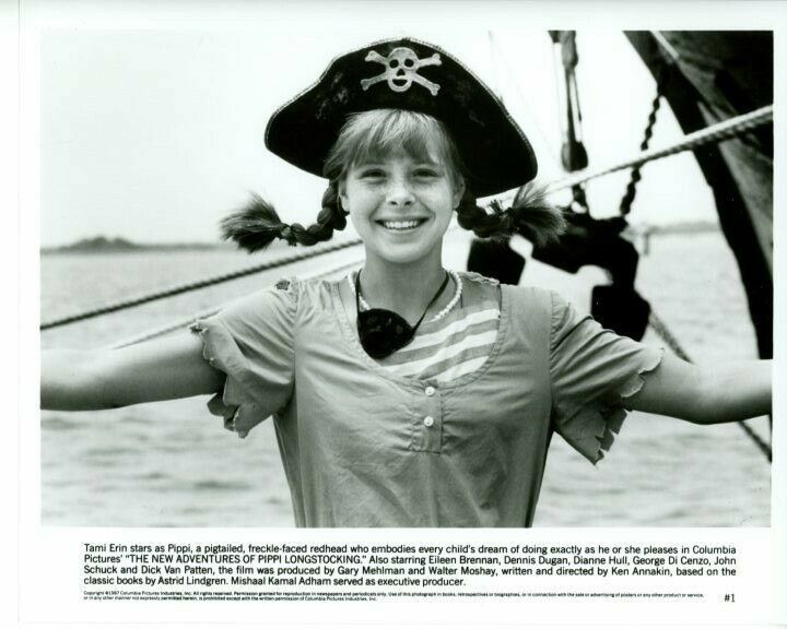 Tami Erin Pippi Longstocking Original Press 8X10 Photo Poster painting