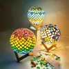 DIY Turkish Mosaic Art Light Material Package Handmade Night Lamp Design Kit