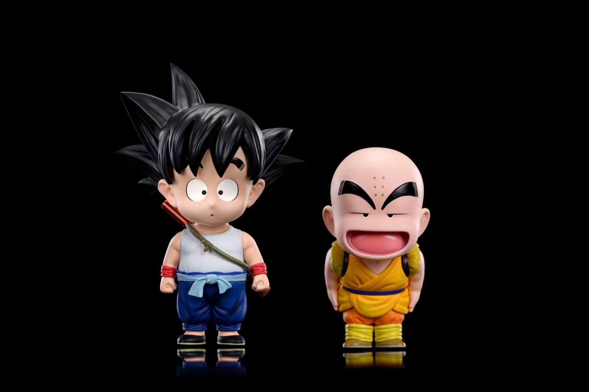 Chibi Son Goku & Chibi Krillin - Dragon Ball Statue - C-Studios [In Stock]