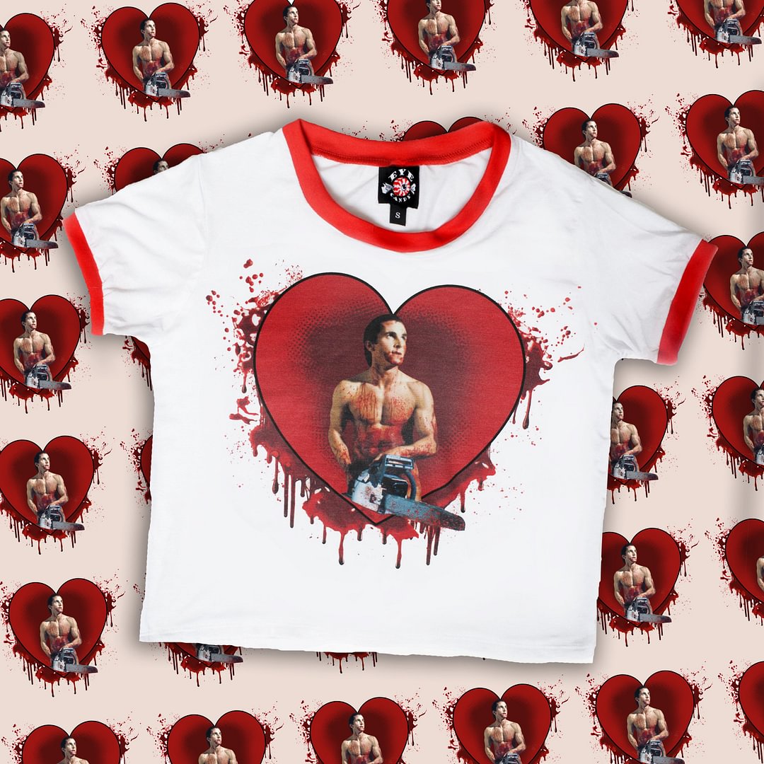 American Psycho (Chainsaw) Ringer Tee (Limited Edition)