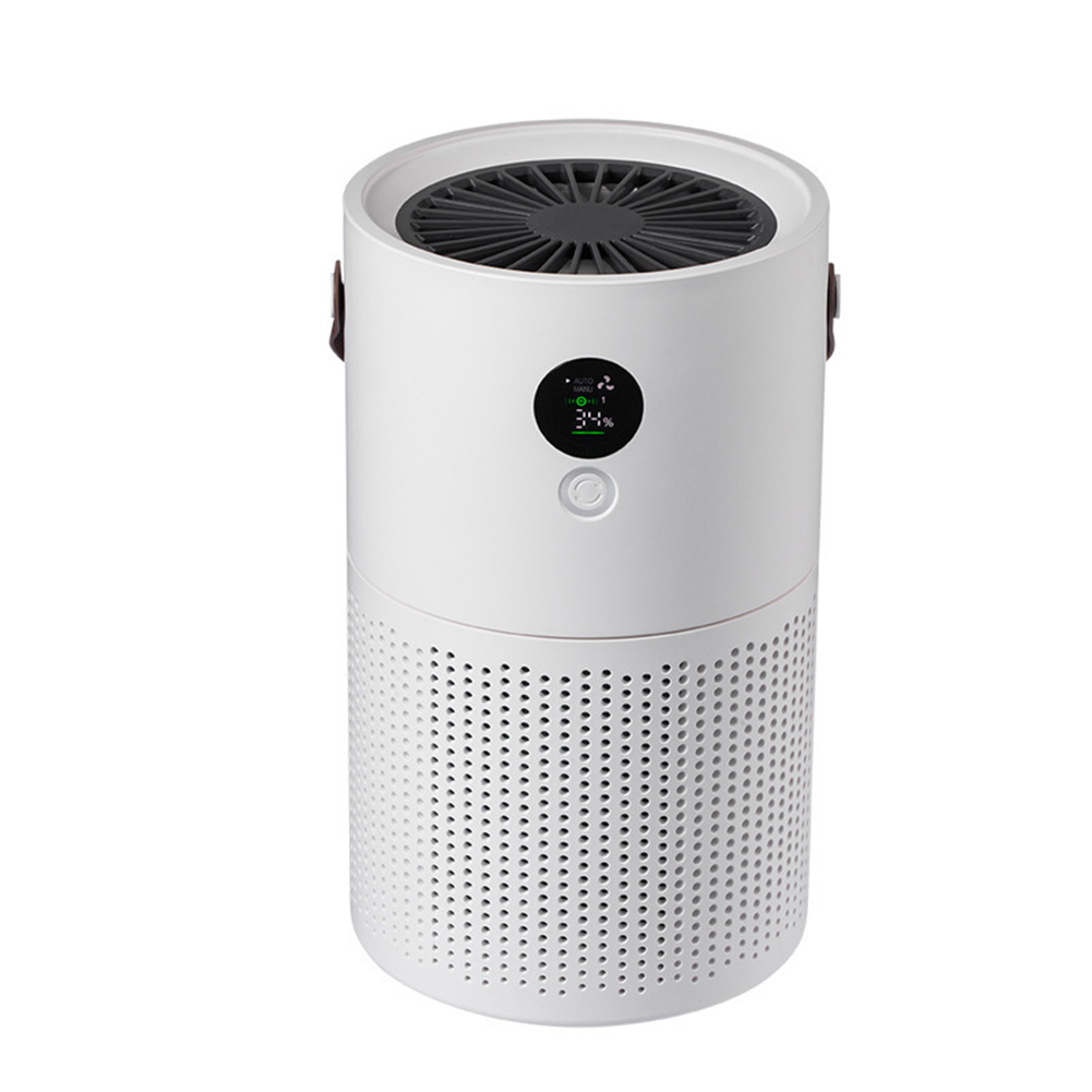 

Battery Powered Mini Air Purifier Cleaner Negative Ion Generator Fresher, Grey, 501 Original