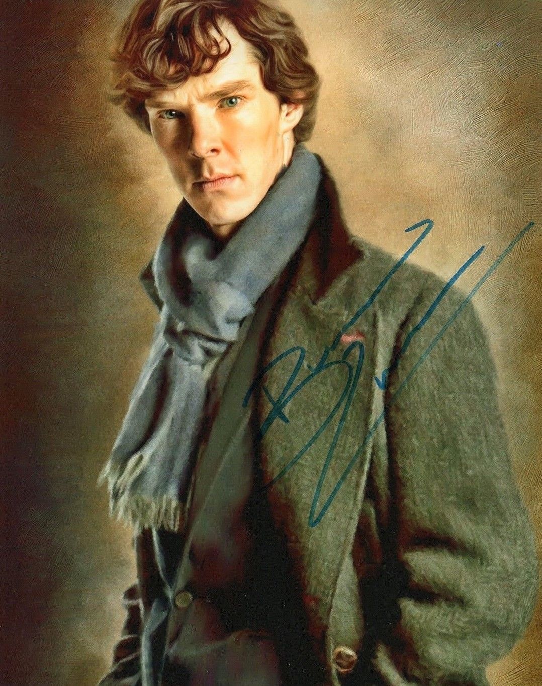 BENEDICT CUMBERBATCH AUTOGRAPHED SIGNED A4 PP POSTER Photo Poster painting PRINT 8