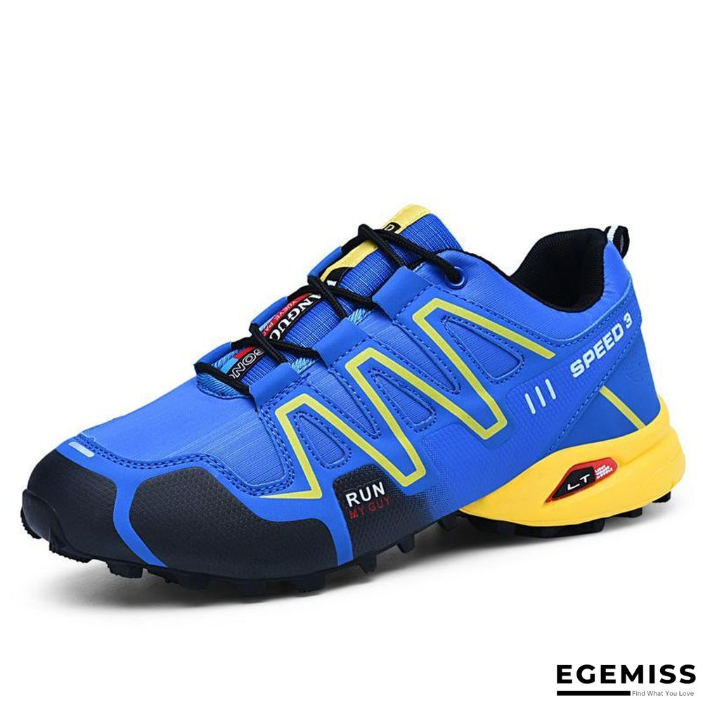 new large size outdoor mountaineering shoes men's shoes breathable shock absorption sports hiki | EGEMISS