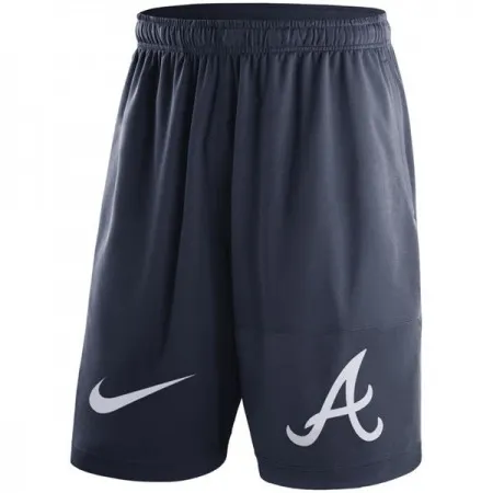 Men's Atlanta Braves  Navy Dry Fly Shorts