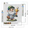 Diamond Painting -5D Full Round Drill Gnome