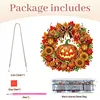 Autumn Pumpkins DIY Acrylic 5D Crystal Diamond Gem Art Hanging Ornament