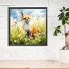 Diamond Painting -DIY Round Drill Daisy and The Fox(40x40cm)