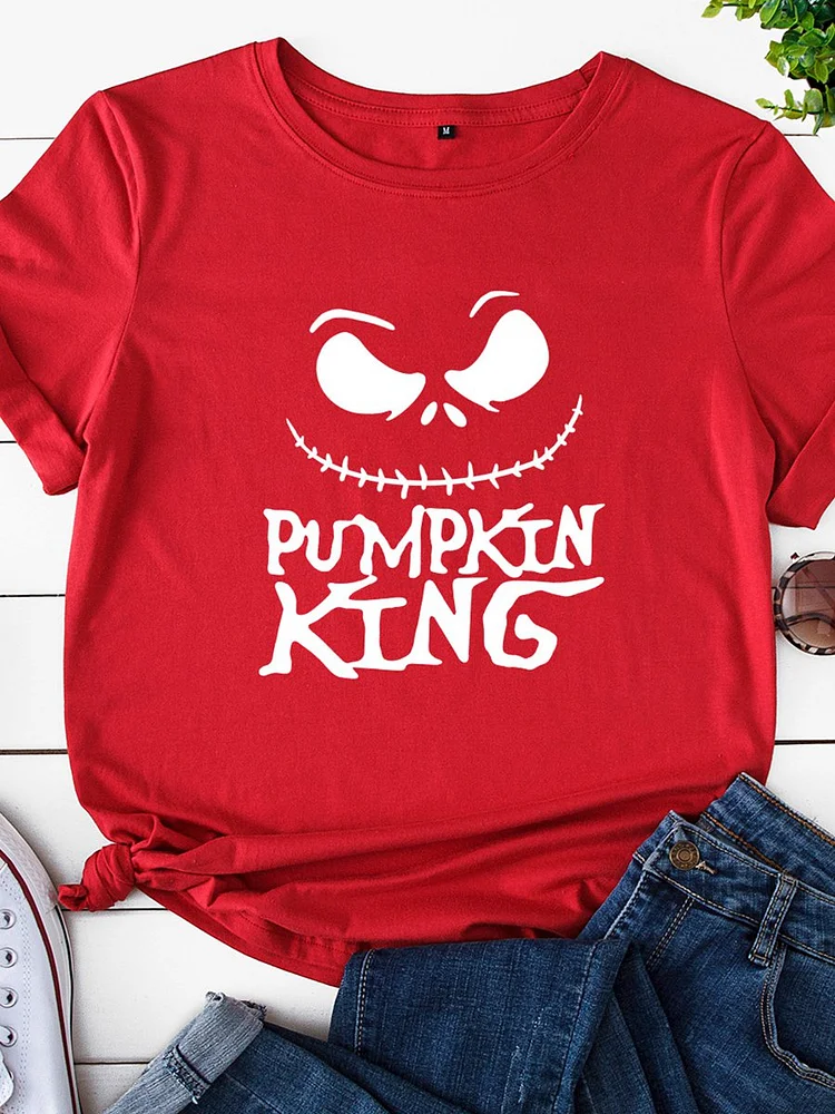 Bestdealfriday Pumpkin King Women's T-Shirt